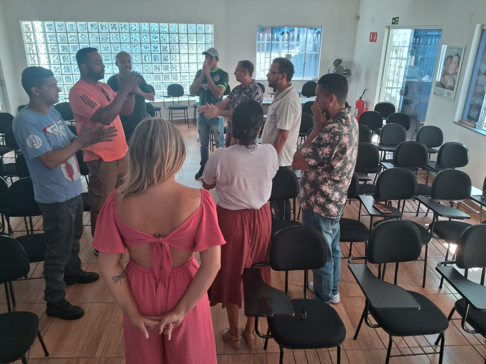 Grupo reflexivo masculino conduzido pelo Instituto Madhu — registro 5