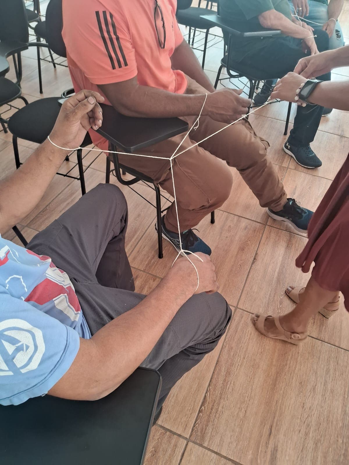 Grupo reflexivo masculino conduzido pelo Instituto Madhu — registro 6